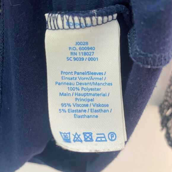 BODEN Aubrey Sheer Layered Polka Dot Blouse Women’s 12 V-Neck Chiffon Top Office - Picture 12 of 12